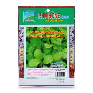 Hạt giống cải ăn non Baby ITALIA 912 Phú Nông(PN132926) - 20g