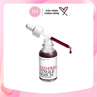 (TEO-Bill) Tẩy da chết hóa học So Natural Red Peel Tingle Serum Hàn Quốc 35ml.