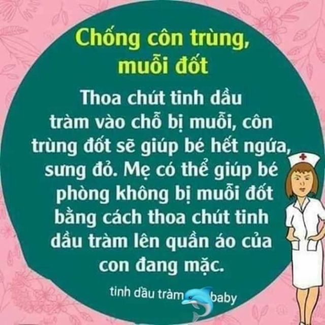 Tinh dầu tràm hoa nén MaMa 100ml