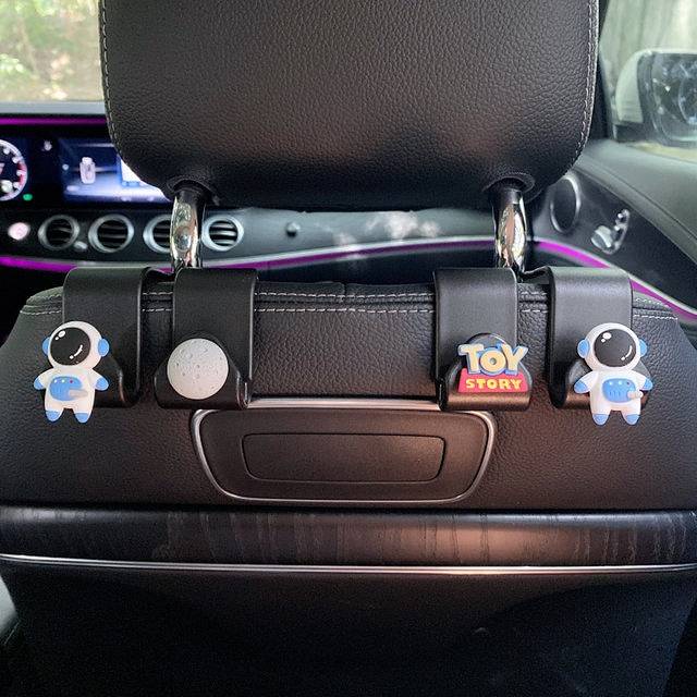 Car Hook Car Seat Back Hook Hidden Multifunctional Car Interior Cute Supplies Small Car Hook Auto department store supplies