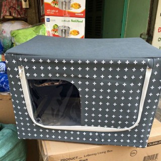 Tủ vải khung thép Living