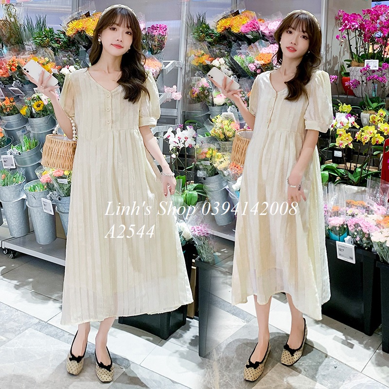 Váy Bầu Đầm Bầu Xinh A2544
