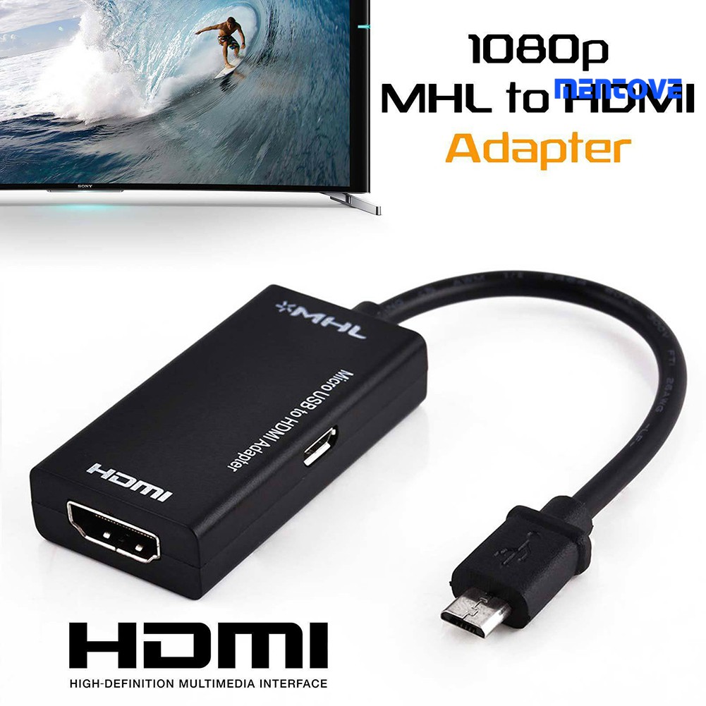 Bộ Chuyển Đổi Hdmi Từ Micro Usb Sang Hd 1080p Hdmi Dùng Cho Android Samsung Huawei
