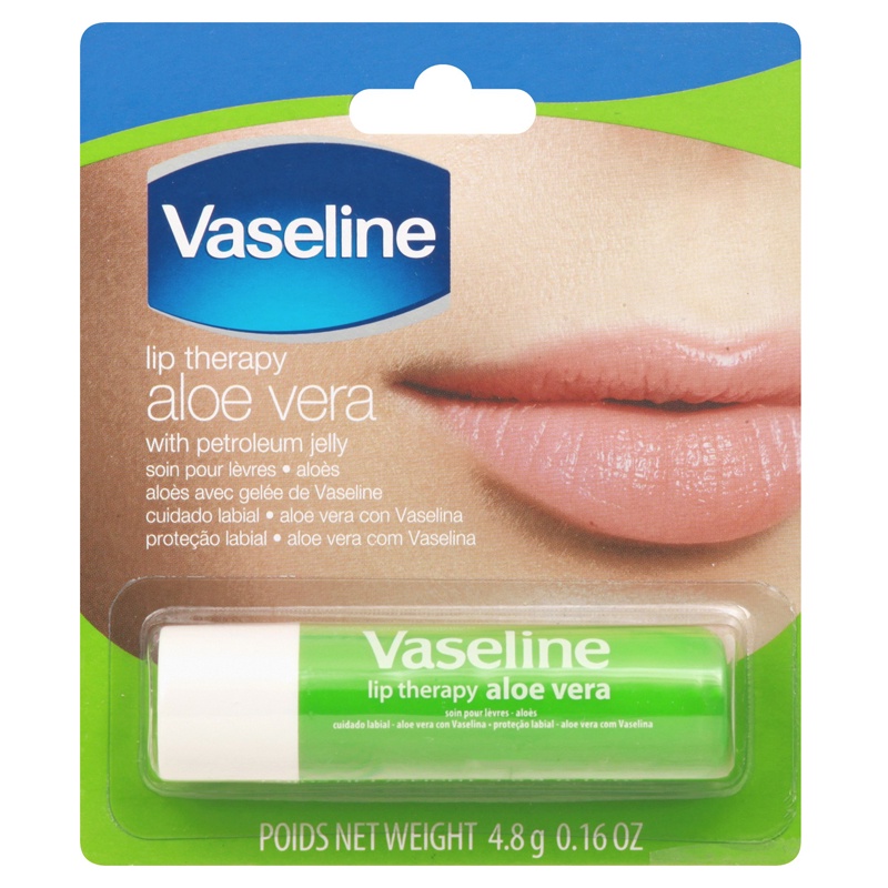 Dưỡng môi Vaseline Lip Therapy Mini 7g và Original Stick 4.8g