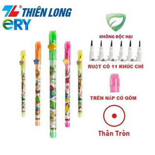 Bút chì đốt khúc TL PC-09 đủ màu dành cho em bé và người lớn, thay ngòi dễ dàng