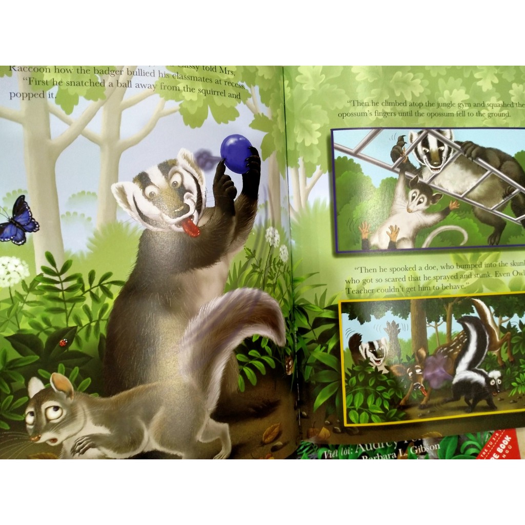 Sách - Gấu mèo chester và kẻ bắt nạt to xác xấu xa ( song ngữ picture book )