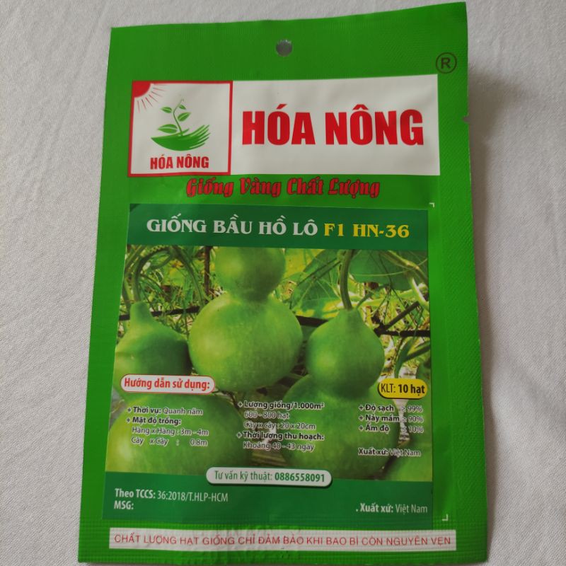 HẠT GIỐNG BẦU HỒ LÔ