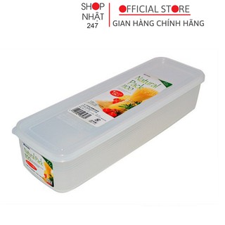 Hộp đựng thực phẩm dáng dài 1000ml nội địa Nhật Bản - Nakaya
