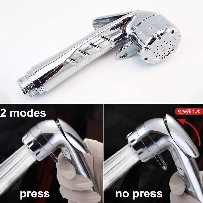 Vòi Xịt Nước Cầm Tay 1 / 2 "Dài 2m Bằng ABS Tiện Dụng Cho Nhà Tắm