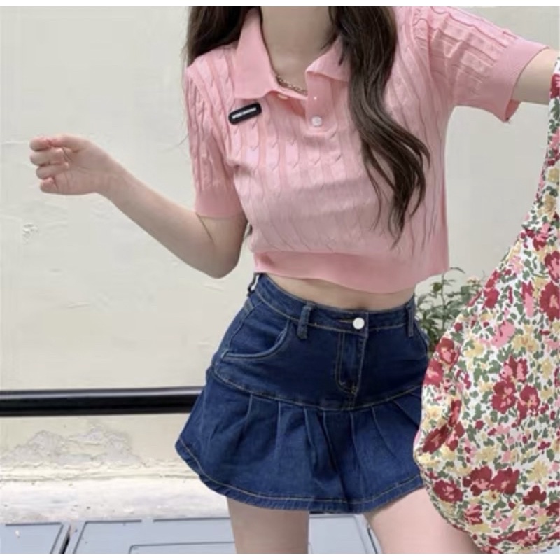 áo len dệt kim hoạ tiết vặn thừng cổ đức (3239#)