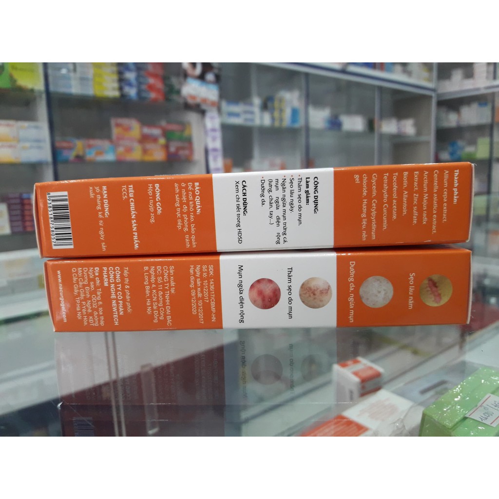 NACURGO GEL: Đánh bay thâm sẹo mụn – Chặn đứng viêm nang lông | BigBuy360 - bigbuy360.vn