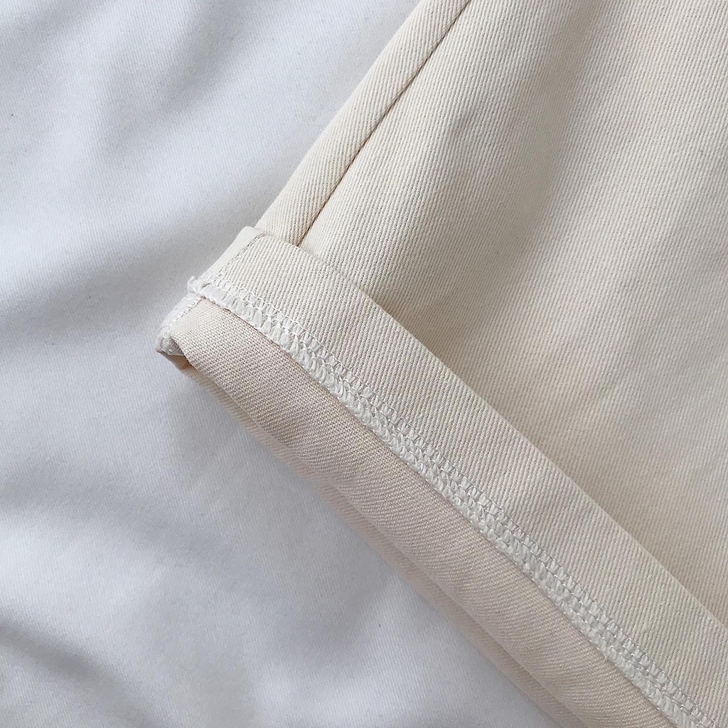Quần Baggy Nữ Ống Rộng JEMCLOSET Chất Kaki Free Size Lưng Thun Co Giãn XINA 2764