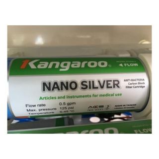 Lõi lọc nước số 5 kangaroo ( lõi nano silver)