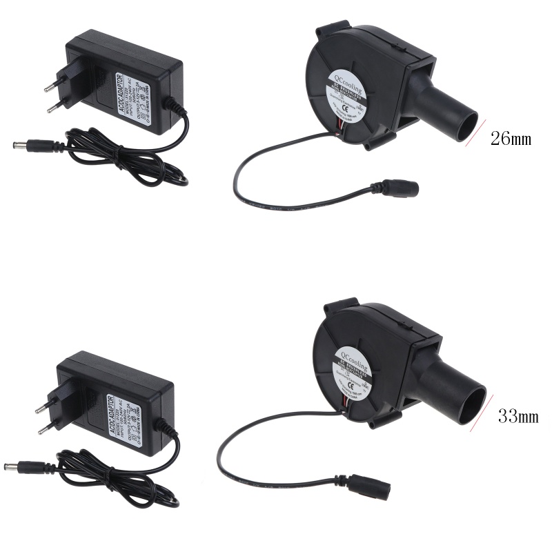 Quạt Thổi Khí 9733 12V 2A 4300R Có Thể Điều Chỉnh Tốc Độ Tiện Dụng Khi Đi Cắm Trại