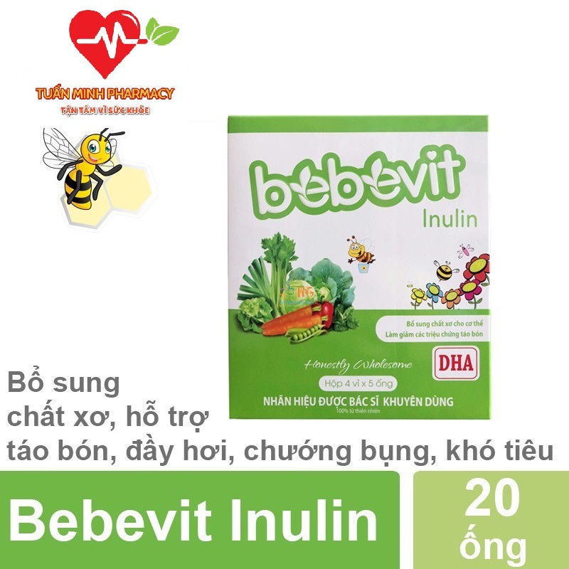 Bebevit Inulin - Bổ sung chất xơ cho bé