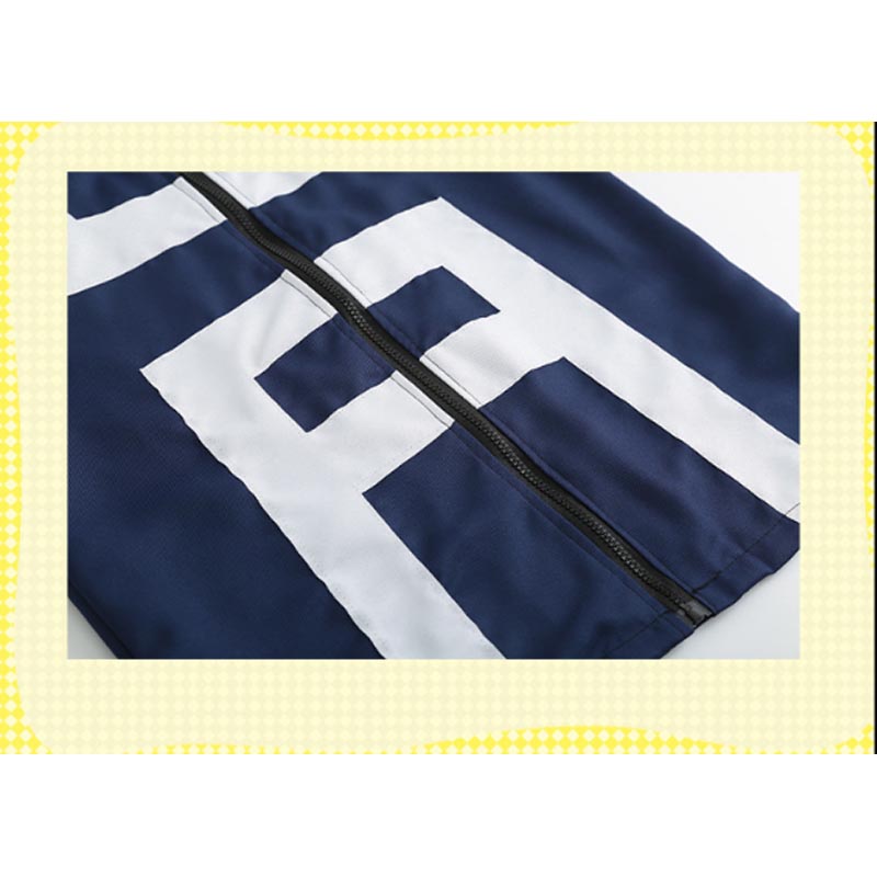 Yt1 my hero academia shoto jacket cosplay trang phục ngắn tay áo áo khoác trang phục đồng phục bộ izuku uraraka halloween ty1