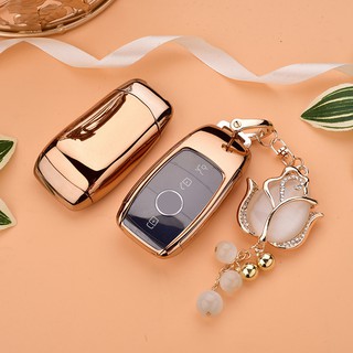 Ốp chìa khoá ô tô MERCEDES DÒNG E, S TPU SHH138