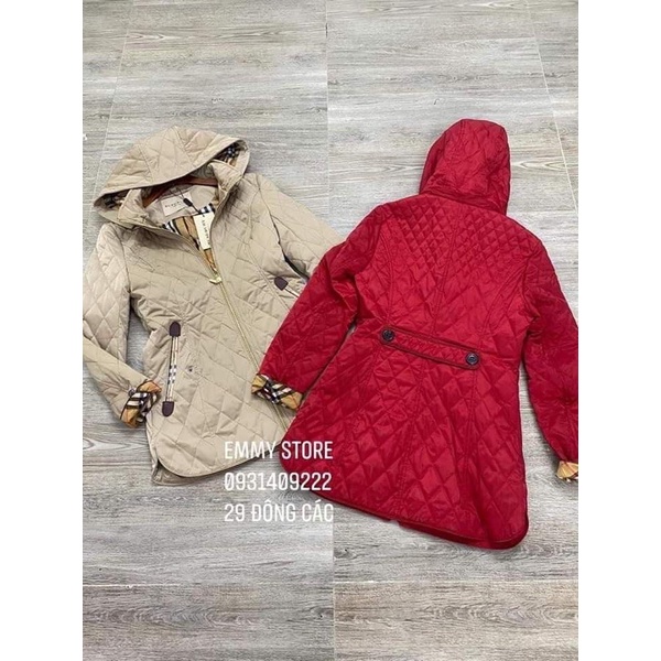 Áo khoác Burr QCCC/ màu be/ sz M