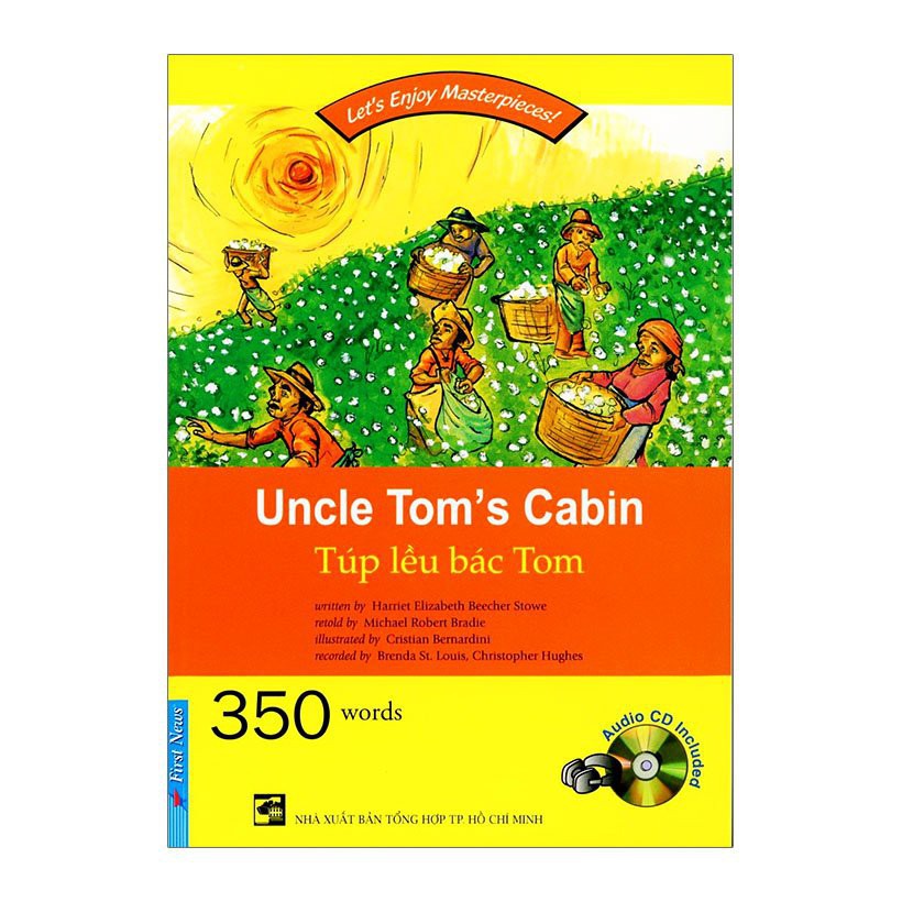 Sách - Happy Reader - Túp Lều Bác Tom + 1CD (Tái bản)