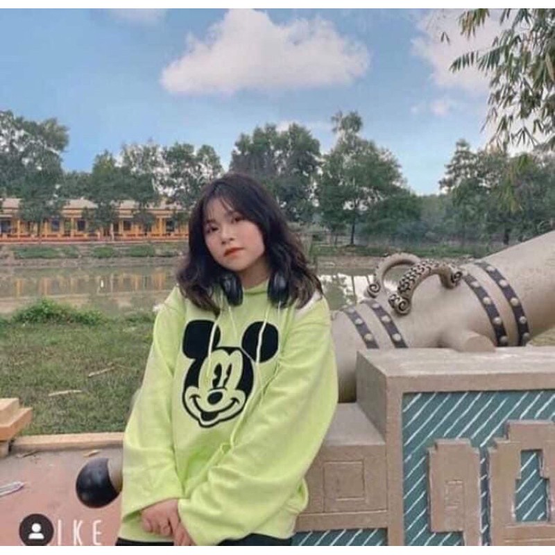 áo hoodie mickey xanh | BigBuy360 - bigbuy360.vn