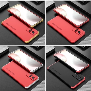 Ốp Điện Thoại Cứng Viền Kim Loại Từ Tính Chống Sốc Bảo Vệ Toàn Diện Cho VIVO X60 Pro / X50 Pro 5G