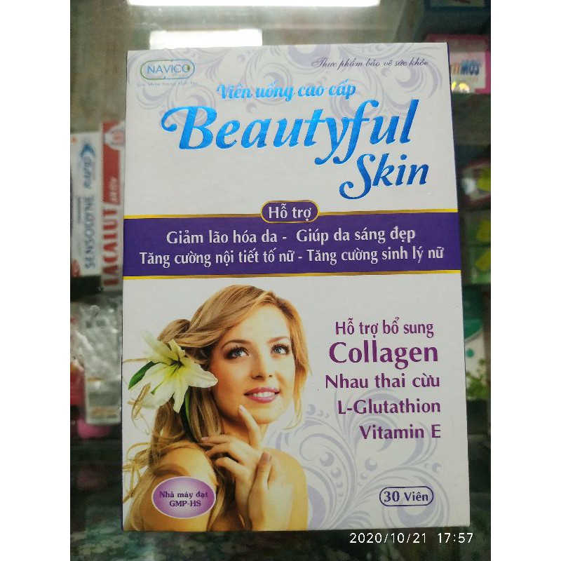 Viên uống cao cấp Beautiful skin