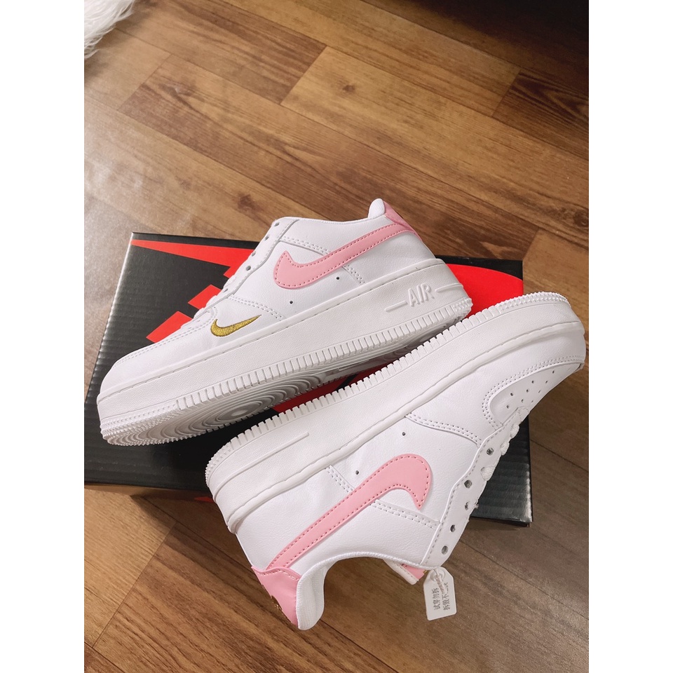 🤞Giày sneaker AF1 vệt hồng , Giày thể thao Air Force 1 07 Essential Rust Pink dành cho nữ cực xinh
