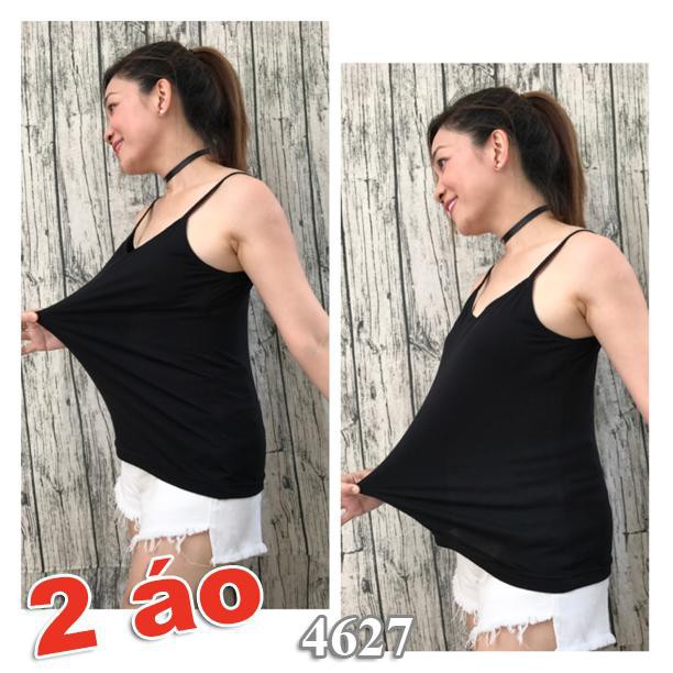 SALE Áo BIG SIZE 2 dây trơn 4627