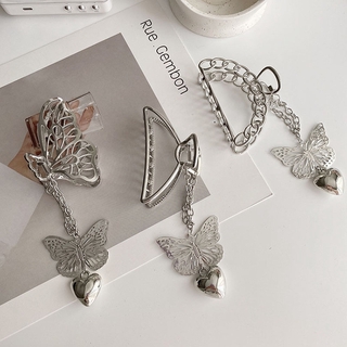 Kẹp gắp tóc hình bướm phong cách Gothic cho nữ