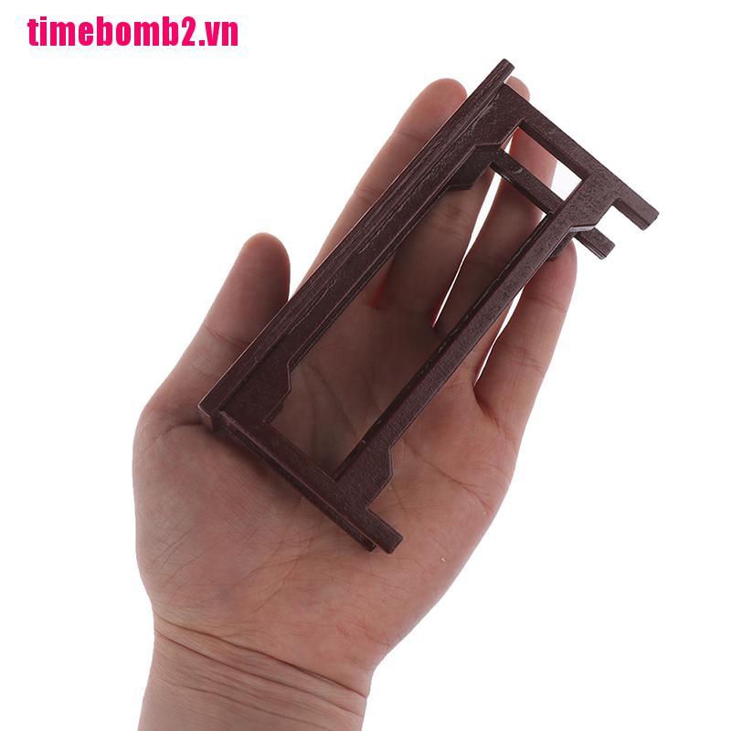 Bộ Ghế Gỗ Kiểu Retro Tỉ Lệ 1 / 12 Dùng Trang Trí Nhà Búp Bê