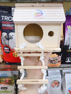 Nhà gỗ dành cho Chim,Vẹt size nhỏ