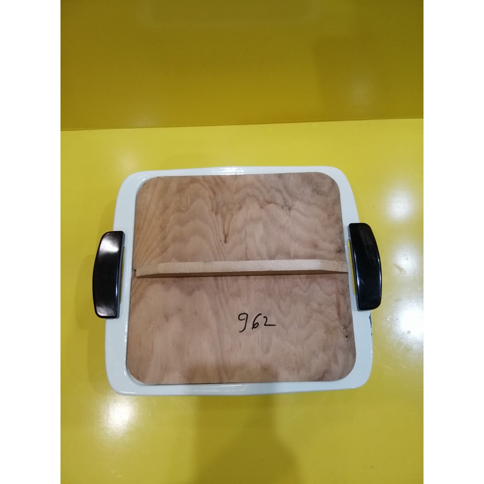 Nồi men lẩu (chảo) nội địa Nhật, size 23cm, cao 8cm (mã 962), Dùng được bếp từ