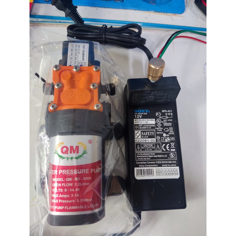 Bơm 12v Tân Quán Mỹ - Đài Loan