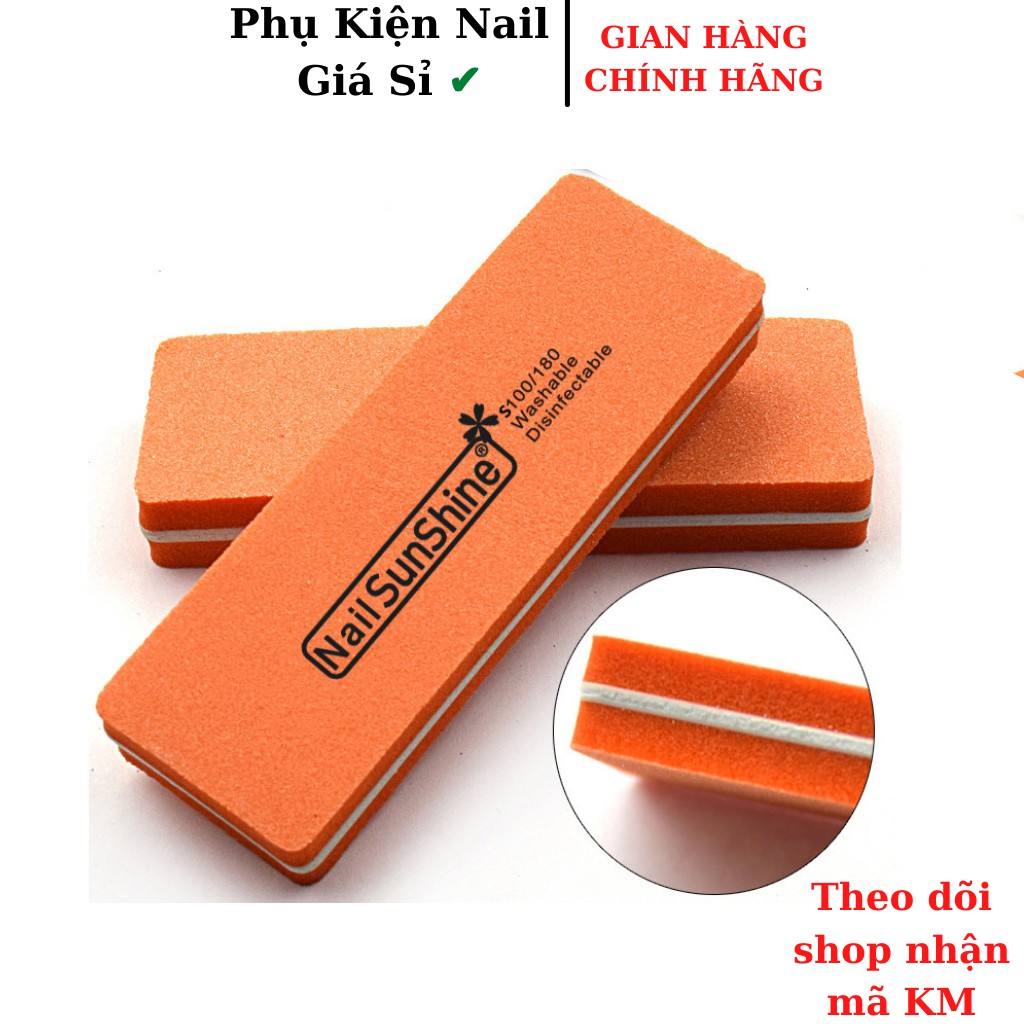 Phào Dũa Móng Tay Sunshine Hình Chữ Nhật
