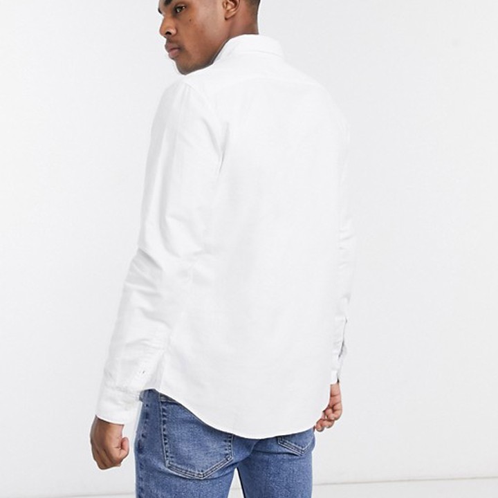 Áo Sơ Mi Nam Dài Tay Oxford American Eagle Trắng | BigBuy360 - bigbuy360.vn