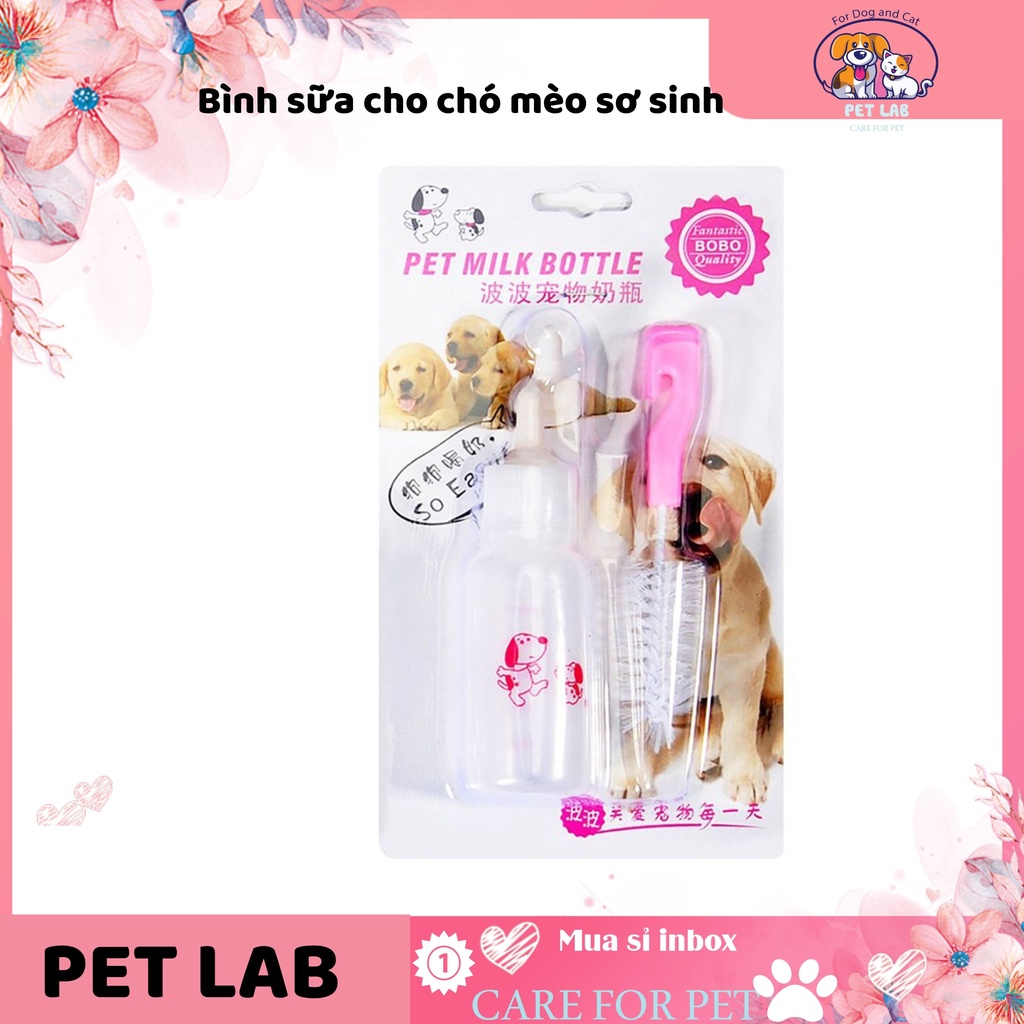 [Chính hãng]Bình sữa cho chó mèo sơ sinh BOBO Pet Milk Bottle