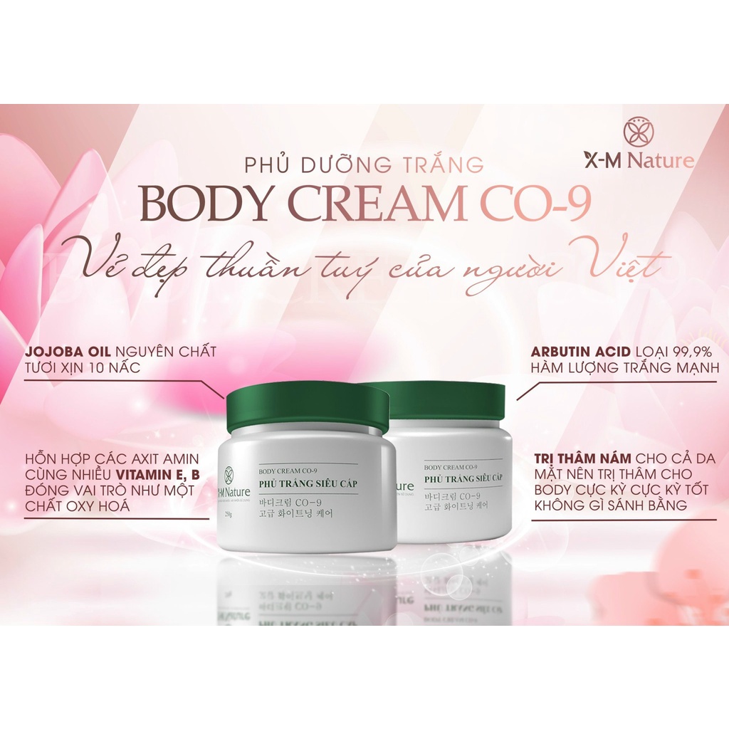 Kem  Sữa Gạo Dưỡng Trắng Da Chinh Phục Mọi Làn Da Body Cream Co 9 | BigBuy360 - bigbuy360.vn
