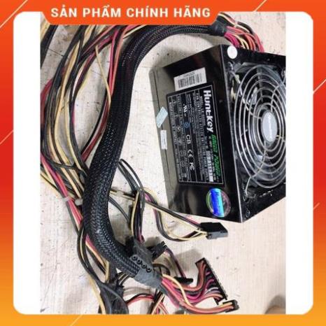 Cục nguon máy tính Hunkey 500w cũ công xuất thực có nguon phụ