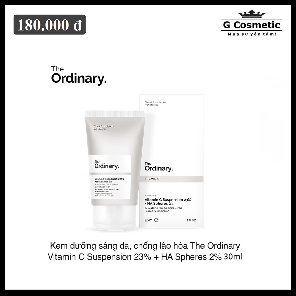 Kem Ordinary Vitamin C Suspension 23% + HA Spheres 2% 30ml