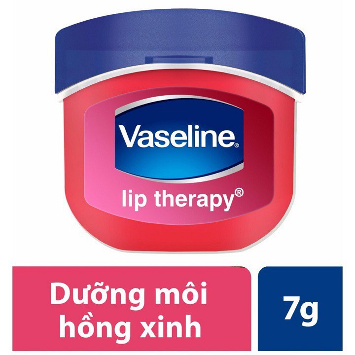 Sáp Dưỡng Vaseline 7g  - Sáp Dưỡng Môi Vaseline Lip Therapy Mỹ 7g/hũ