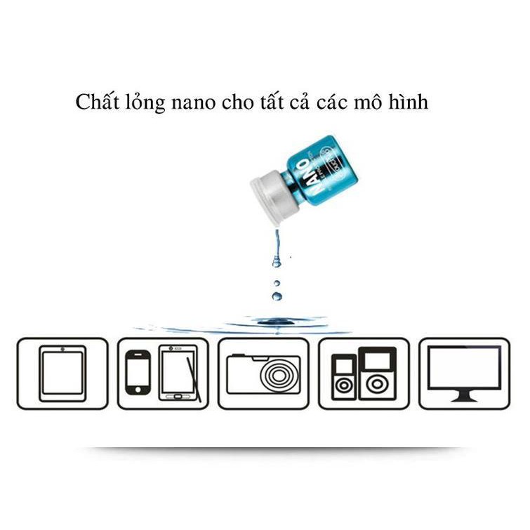 Nước Nano độ cứng 9H bảo vệ toàn diện màn hình Điện Thoại, máy tính bảng, bề mặt kính | BigBuy360 - bigbuy360.vn