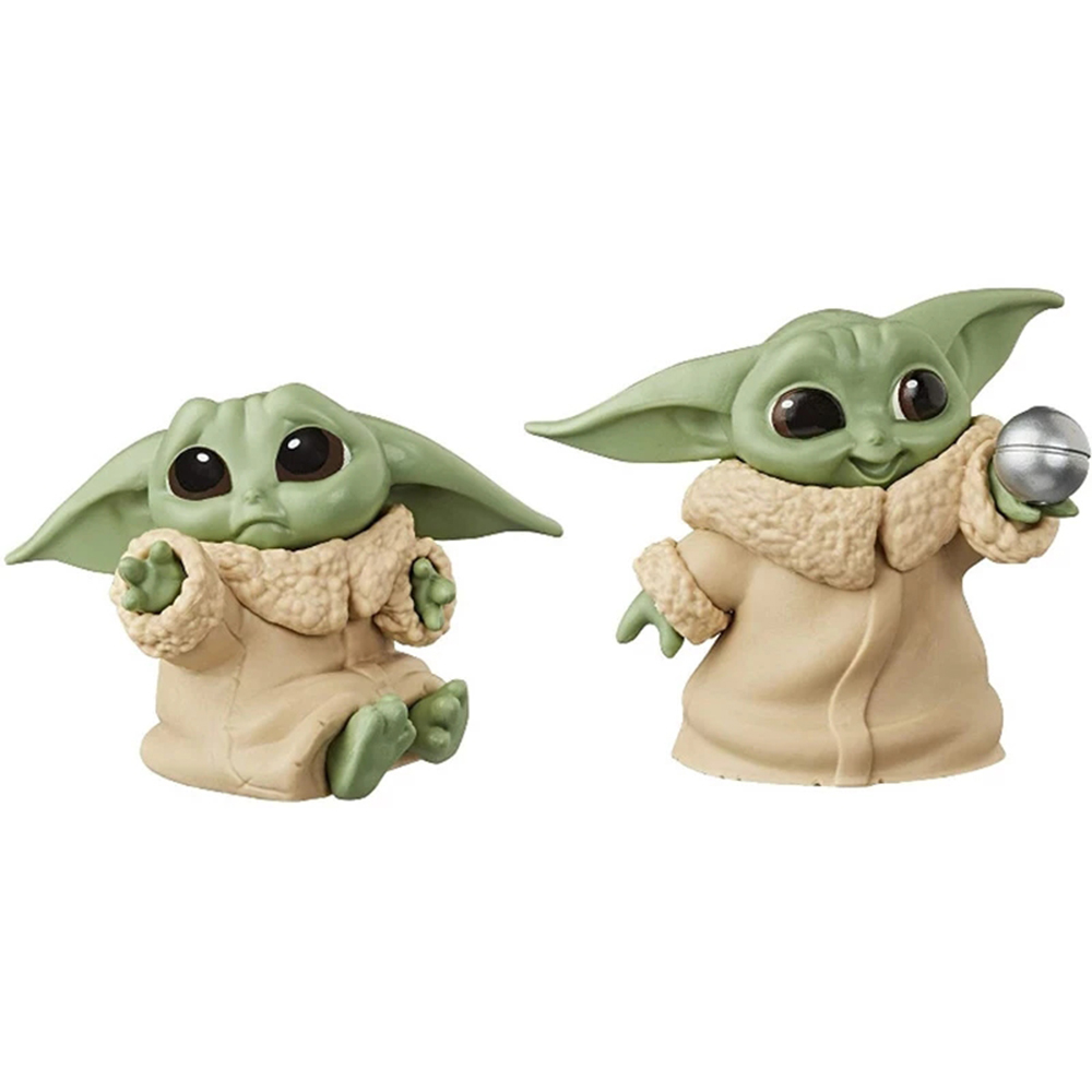 Set 5 Mô Hình Đồ Chơi Nhân Vật Yoda Trong Phim Star Wars 4-6cm