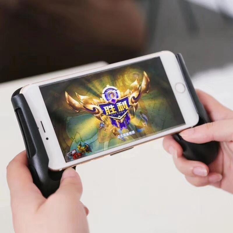 Tay cầm kẹp điện thoại Gamepad tay cầm chơi game liên quân Game BUPG cho màn hình đến 6.5 Inch Detek Phặn Phặn