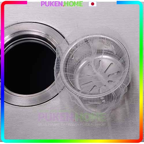 Gói 100 Túi lọc rác bồn rửa chén, Combo túi lọc rác chậu rửa tiện dụng giá rẻ