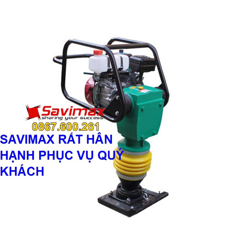 Máy đầm cóc chạy xăng HCR100 CHO CÔNG TRÌNH XÂY DỰNG