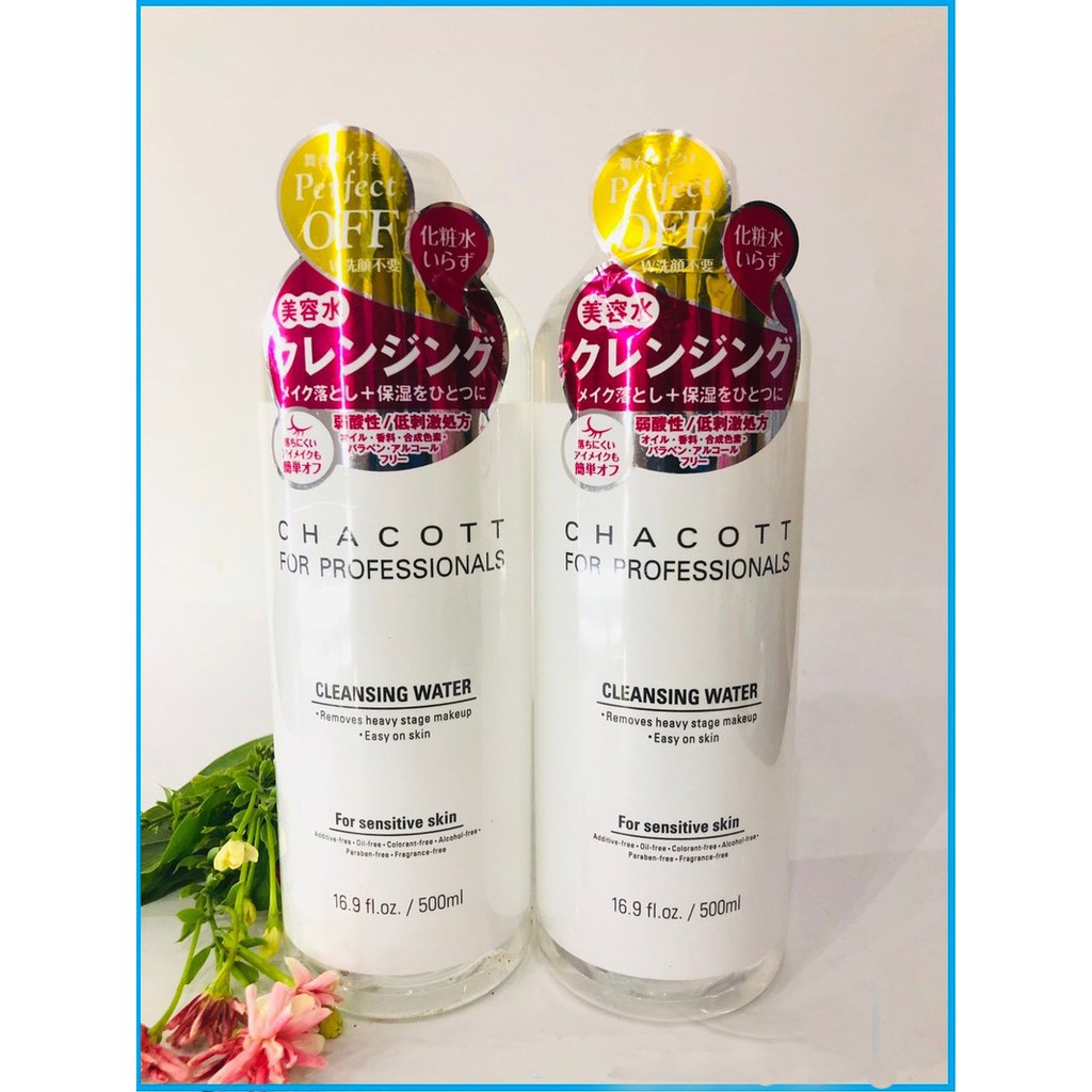 [Mã 44FMCGSALE1 giảm 10% đơn 250K] (Mẫu mới) Nước tẩy trang Chacott for Professionals Cleansing Water nội địa nhật | BigBuy360 - bigbuy360.vn