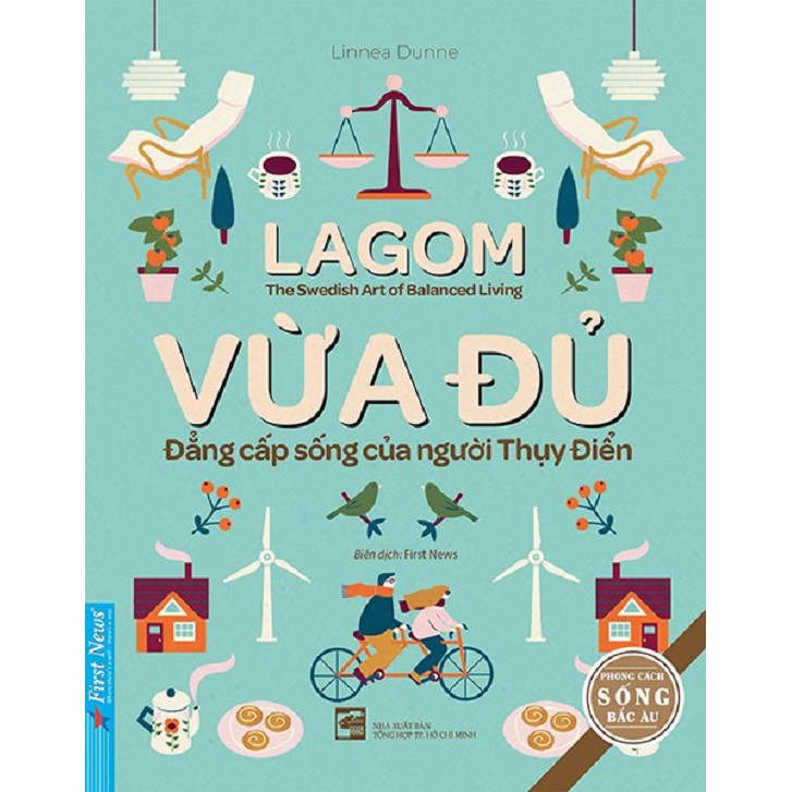 Sách - Combo Lagom Vừa Đủ + Sisu Vượt Qua Tất Cả + Hygge Hạnh Phúc Từ Những Điều Nhỏ Bé (Tặng Túi Vải Canvas) First News