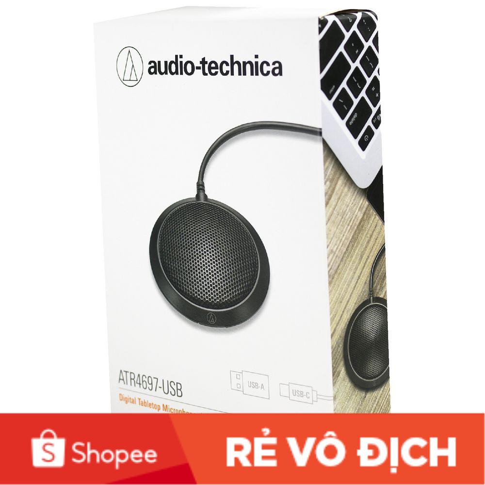 Microphone Audio-technica ATH-ATR4697-USB- Micro hội nghị cho trao đổi hoặc họp online- Chính hãng