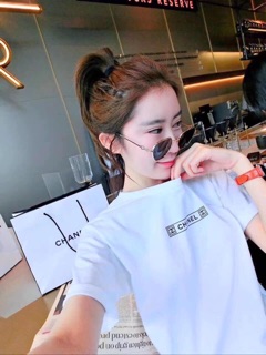 Sét bộ áo phông chân váy đen
