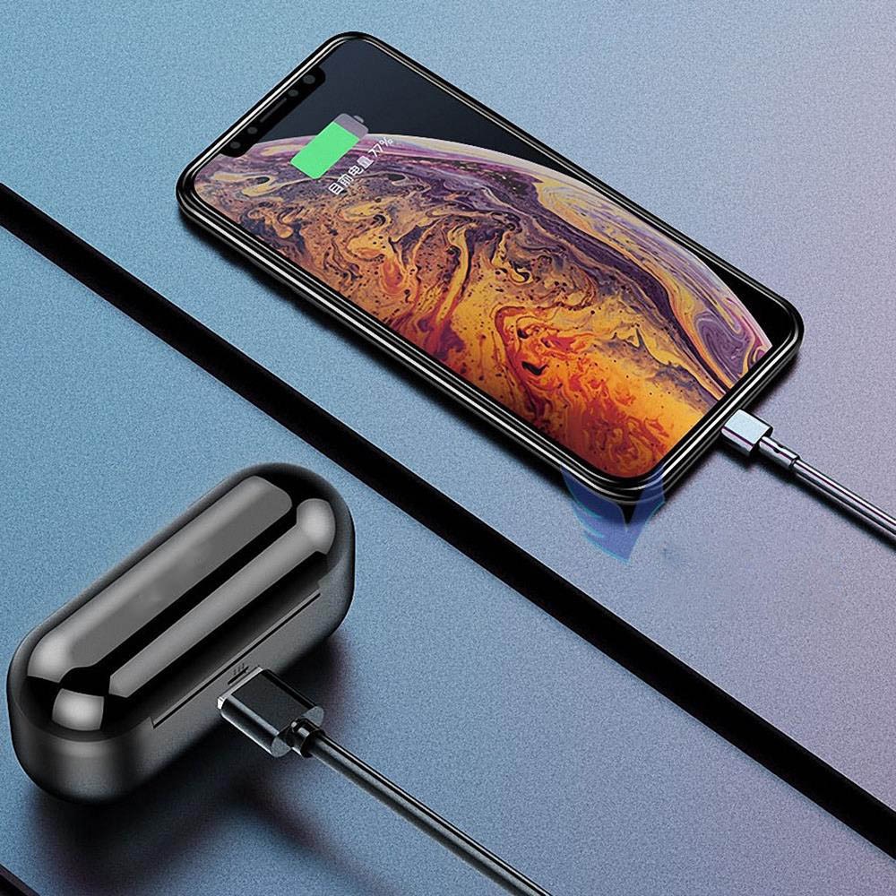 Tai Nghe Không Dây True Wireless AMOI F9  Nút Cảm Ứng  Bluetooth 5.0